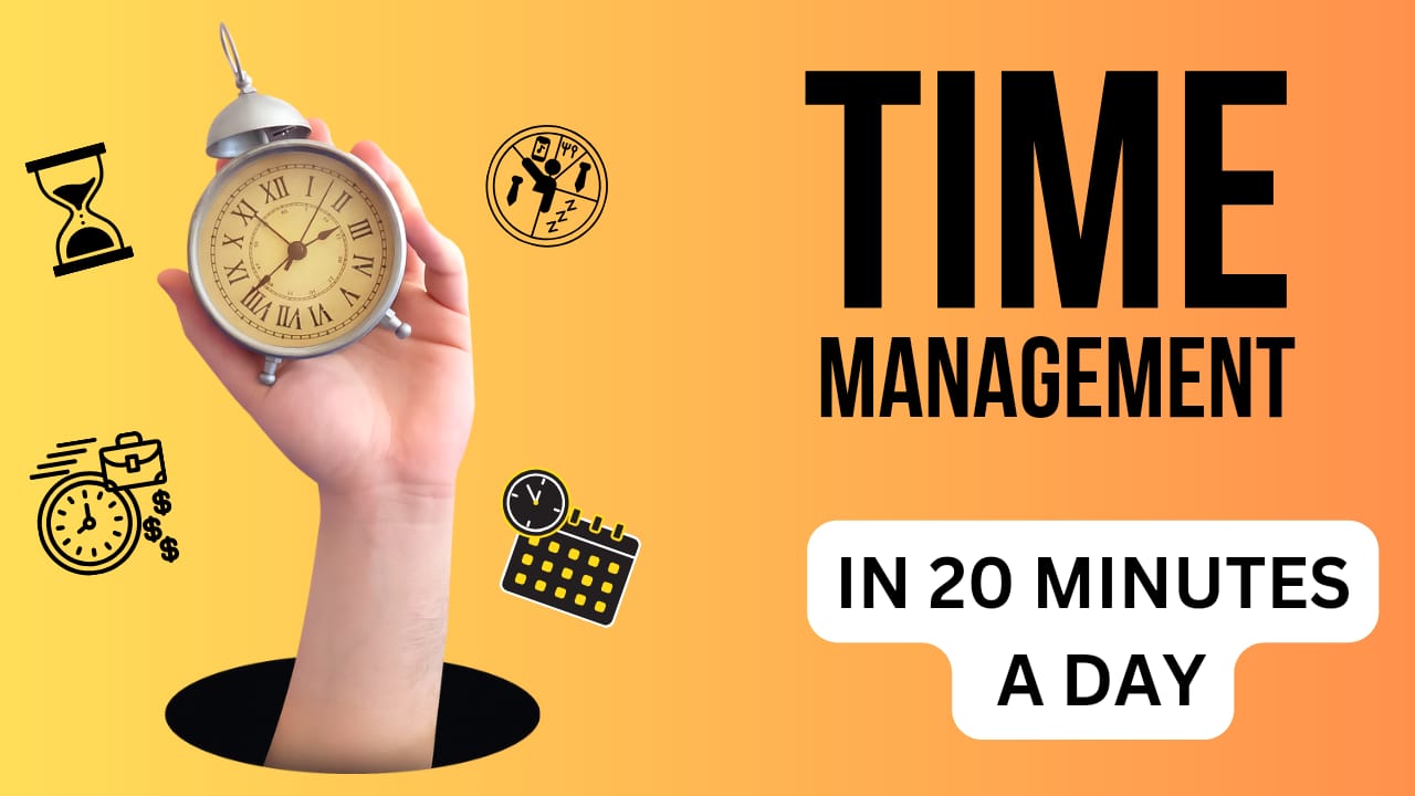 Book suggestion: Time Management in 20 minutes by Holly Reisem Hanna